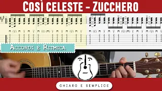 Così celeste (Zucchero) - Tutorial chitarra accordi