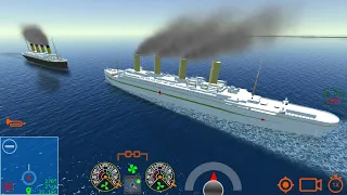 Britannic VS Titanic - Ship Handling Simulator