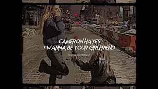 cameron hayes-i wanna be your girlfriend (sped up+reverb) "oh, Hannah, i wanna feel you close"
