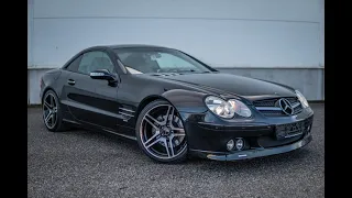 Mercedes-Benz SL500 Brabus kit Walkaround and Test drive | Youngtimercar.eu | FOR SALE! | POV