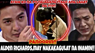 PANOORIN ‼️ MAGUGULAT talaga kayu sa mga INAMIN ni Alden Richards na ngayon lang niya ISINIWALAT!OMG