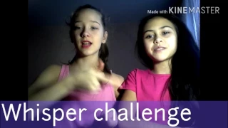 Whisper challenge//синяя вода?