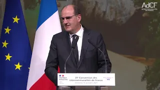 Discours de Jean Castex, Premier ministre | 31e convention des Intercommunalités de France