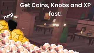 How to get a lot of knobs, coins and XP easily in tower heroes