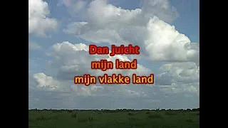 Jacques Brel - Mijn Vlakke Land (1965) (karaoke)