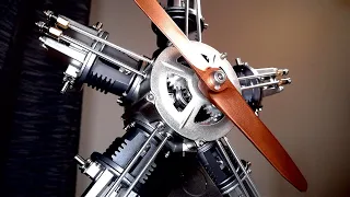 AMAZING Radial (5 Cyl) Motor Replica Model Build Kit