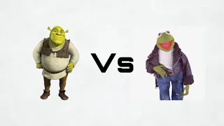 Shrek VS Kermit The Frog