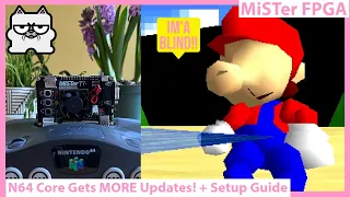 MiSTer FPGA N64 Core Gets Updated! New Games Playable and Better Graphics! Setup Guide Included