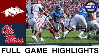 #13 Arkansas vs #17 Ole Miss Highlights (AMAZING GAME!) | Week 6 | 2021 College Football Highlights