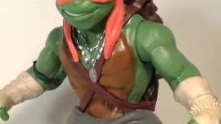 Fu-Reviews: Playmates Toys Ninja Turtles 2014 Movie Michelangelo 11" Figure