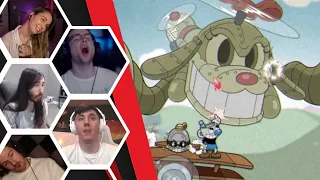 Lets Player's Reaction To Their Encounter With The Howling Aces - Cuphead DLC