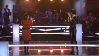 SHOW "THE VOICE",VALERIYA GRINIUK&DINA GARIPOVA