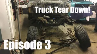 1976 F150 Crown Vic Swap: Truck Tear Down | Episode 3