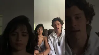 Shawn Mendes with Camila Cabello Instagram Live | March 27, 2020
