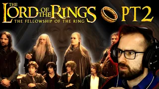 Lord Of The Rings The Fellowship Of The Ring 2001 First Time Watching (Part 2) MOVIE REACTION