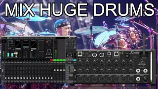 MIXING MONSTER DRUMS ON THE XR18