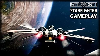 7 MINUTES OF STUNNING STARFIGHTER ASSAULT - Star Wars Battlefront 2 Gameplay Ryloth