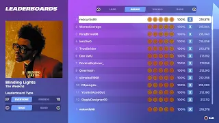 [Fortnite Festival S1] Blinding Lights Expert Drums 100% FC World Record