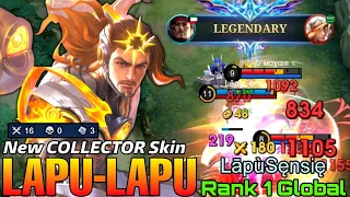 Adlaw's Chosen Lapu Lapu New COLLECTOR Skin - Top 1 Global Lapu Lapu by LāpùSęnsię - Mobile Legends