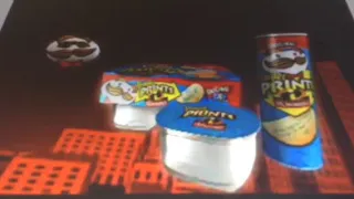 Disney/Pixar Ragdoll BBC The Incredibies Pringles Prints 2004 Commercial