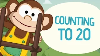 Counting to 20 - Learn to count from 1 to 20 - Nursery Rhymes - Toobys