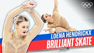 Loena Hendrickx' beautiful Free Skate at Beijing 2022! 🇧🇪