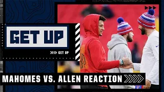 'GREATNESS' 💯 Reacting to the Patrick Mahomes vs. Josh Allen matchup | Get Up