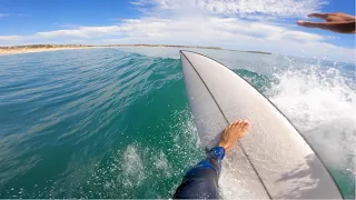 When It Goes DEAD GLASSY Mid Session | Perfect Rights POV Surf