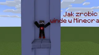 Jak zrobić (działającą) windę w Minecraft?!