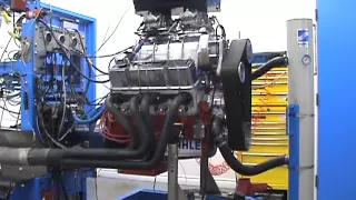 blown 350 smallblock chevy dyno