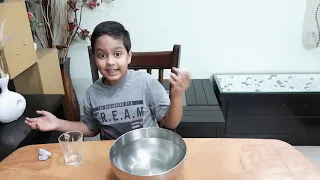 Air Occupies Space - Simple DIY Science Experiment For Kids At Home. Fun with science.