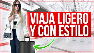 Cómo VIAJAR con Clase y Estilo / 10 Prendas ESENCIALES para viajar ELEGANTE este 2024