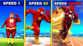 UPGRADING FLASH to FASTEST MAN in GTA 5