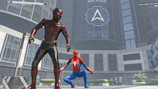 Spider-Man vs Miles Morales - GTA 5 Spider-Man mod - CocoBibu