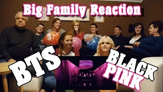 FAMILY REACTS TO K-POP: BTS, BLACKPINK