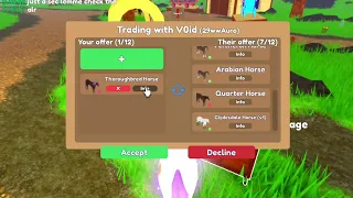 Should I do this trade? IMPORTANT!!! Wild horse islands Roblox