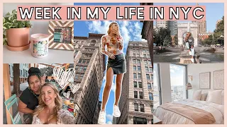 [VLOG] week in my life in NYC! Healthy + balanced New York City lifestyle + exploring the city!