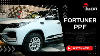 Toyota Fortuner Protected with UltrashieldX ppf at THE DETAILING MAFIA, BHUBANESWAR