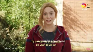 Elizabeth Olsen and Paul Bettany for WandaVision promo