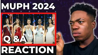 Miss Universe Philippines 2024 REACTION *top 5 question and answer