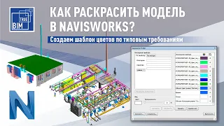 Navisworks: Создание шаблона цветов