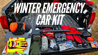 Winter Emergency Car Kit: Survival In the Cold Weather - Are You Prepared? FULL LIST BELOW