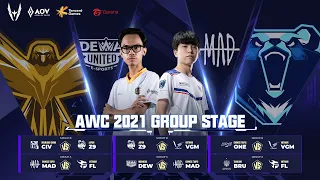 AWC 2021 Group Stage Day 7 | Garena AOV Indonesia