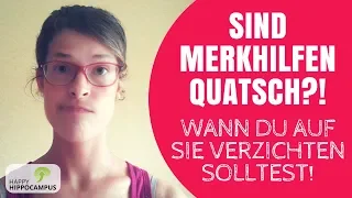 Warum Gedächtnistechniken nicht immer gut sind! – So wendest du sie richtig an!