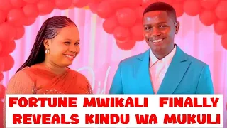 FORTUNE MWIKALI FINALLY REVEALS KINDU WA MUKULI HIS FIANCE.