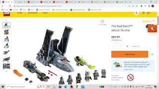 How I Got Lego Set 75314 'The Bad Batch Attack Shuttle' For Free! (+ an additional £27.50!!!!)