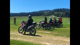 Мото прогулянка по красивим місцям (VOGE 300Rally, Honda CRF 300Rally, KTM 1050 Adventure, Geon 250)