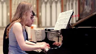 Italian Polka - Rachmaninoff. Piano 4 hands Vasylyna & Oleksandr