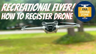 How to Register DRONE with FAA (Recreational Flyer) ft DJI Mini 3 Pro | 2023 Tutorial!