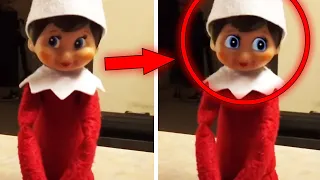 20 Times Elf On A Shelf Caught On Camera & Spotted MOVING In Real Life!